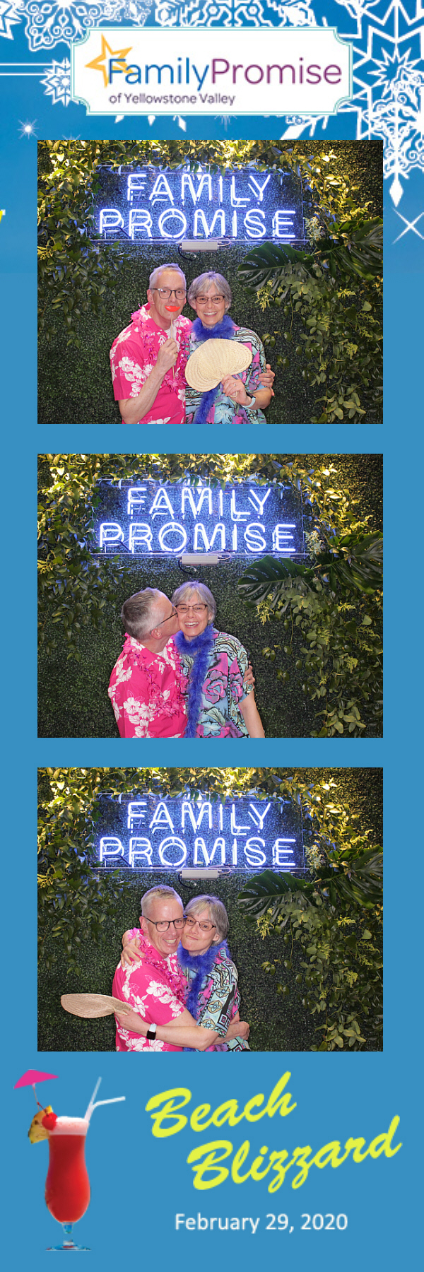 Beach Blizzard Party for a Promise- A Toast To 15 Years! | View more photos from the event at gallery.photoboothbillings.com/u/PhotoBoothBillings/Beach-Blizzard-Party-for-a-Promise-A-Toast-To-15-Years